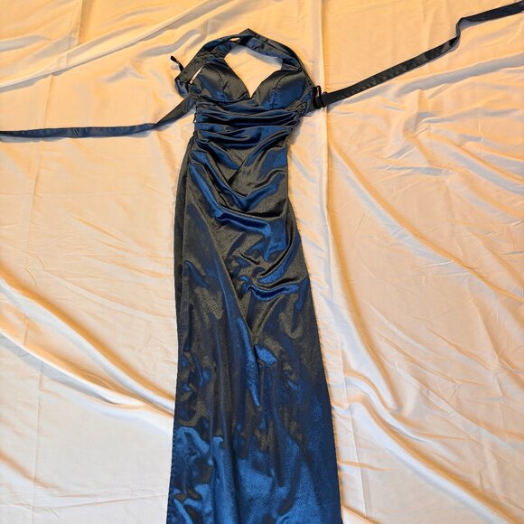 B Darlin Navy Dress - Picture 1 of 3